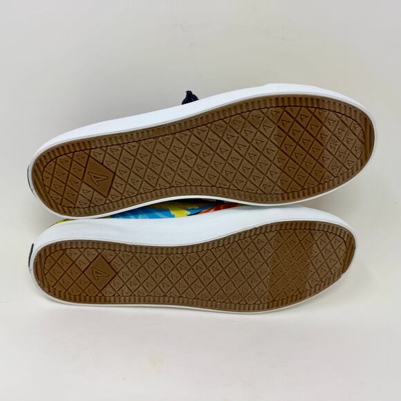 Sperry Top Sider Mule Canvas Slip On Cute Floral Womens 9M K.8.7 - Picture 12 of 13
